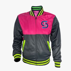 Chaqueta universitaria holgada de corte cuadrado de gran tamaño para hombre, chaqueta a granel de lana de alta calidad al por mayor, chaqueta bomber varisty de béisbol para hombre - Product Image 4