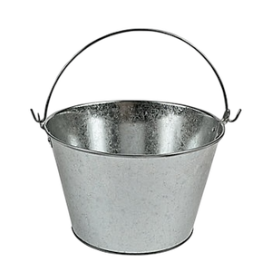 Jardinière carrée en étain galvanisé Pot de fleur en métal de style vintage et seaux décoratifs pour usage domestique - Product Image 4