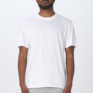2025 hombres 100% algodón logotipo personalizado camisetas en blanco de alta calidad ajuste Normal cuello redondo Slim Fit camisetas para hombres - Product Image 4