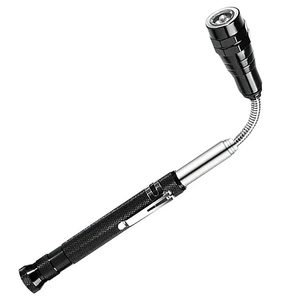 Có thể sạc lại 3 <span class=keywords><strong>LED</strong></span> linh hoạt <span class=keywords><strong>Torch</strong></span> với telescoping Nam Châm Nhôm Cơ thể Đèn <span class=keywords><strong>LED</strong></span> Đèn Pin Quà Tặng Ý Tưởng USB sạc - Product Image 1