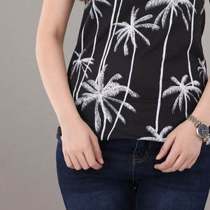 Offre Spéciale femmes Sublimation imprimé t-shirts entièrement personnalisé Street Wear femmes Sublimation t-shirt en vrac quantité - Product Image 6