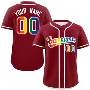 Jersey de béisbol 2024, camiseta de béisbol personalizable para hombres/mujeres/niños, número de nombre Personal, nueva camiseta de Jersey personalizable - Product Image 3