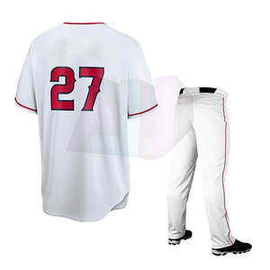 Uniformes de Béisbol Personalizados Premium, Tela Cómoda, Diseño Atlético Clásico, Secado Rápido, Transpirable, para Entrenamiento y Competencia en Equipo - Product Image 2