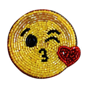 แผ่นรองแก้วแก้วลูกปัดทันสมัยปี 2026 ชุดเครื่องใช้บนโต๊ะอาหารหลากสีสันสำหรับรับประทานอาหาร งานแต่งงาน โต๊ะกาแฟ และการสั่งซื้อจำนวนมากแบบขายส่ง - Product Image 3