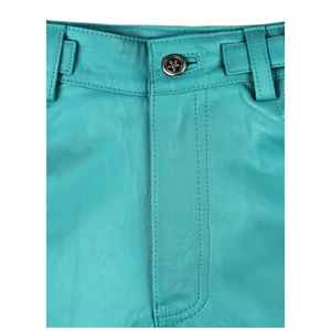 Pantalones de cuero de PU para hombre, pantalones transpirables de talla grande, ropa de calle informal, pantalones de cuero para niños de Standard International - Product Image 4