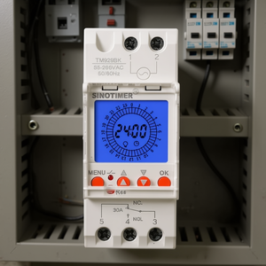 SINOTIMER TM929BKL 85-265V 30A สวิตช์ตั้งเวลาแบบราง Din 24 ชั่วโมง รีเลย์หน่วงเวลา 24 ชั่วโมง - Product Image 3