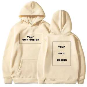 Sudadera Unisex de Otoño con Logotipo Personalizado, Texto Personalizado, Diseño de Moda DIY, Poliéster/Algodón, Resistente al Viento, Cálida y Cómoda para el Invierno - Product Image 1