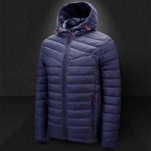 แจ็คเก็ตผู้ชายแบบใหม่ ดีไซน์ทันสมัย สไตล์พัฟเฟอร์ แขนยาว สีสั่งทำได้ กันน้ำ กันลม ระบายอากาศได้ดี เหมาะสำหรับกิจกรรมกลางแจ้ง - Product Image 5