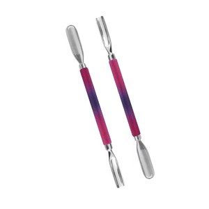 Prix de gros Ensemble de pousse-ongles professionnel en acier inoxydable de haute qualité durable à double extrémité réutilisable léger Salon des ongles - Product Image 5