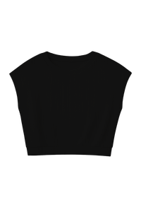 Camiseta corta sin mangas de algodón acanalado para mujer, elegante, transpirable, ecológica, de secado rápido, lavable, duradera, informal, a la moda callejera - Product Image 3