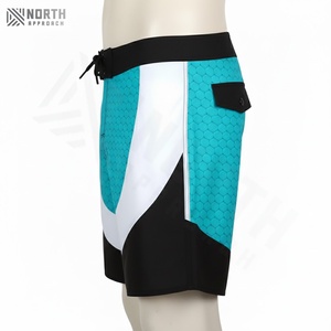 Shorts de Baño para Hombre, Venta Caliente, Logotipo Personalizado, Color y Talla a Elección, Tejido de Lona Transpirable, Cierre con Cordón, Ropa de Verano al por Mayor - Product Image 3