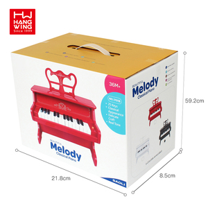 HW TOYS Piano Clásico de 25 Teclas Versión Simple con Atril <span class=keywords><strong>para</strong></span> Partituras, Juguetes Musicales, Instrumentos Musicales <span class=keywords><strong>para</strong></span> Niños - Product Image 6