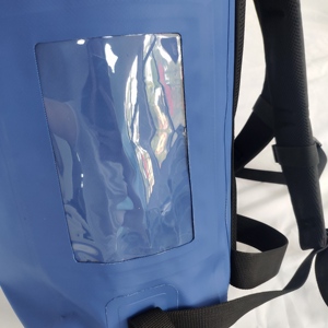 Sac à dos de jour personnalisé pour l'extérieur imperméable à l'eau Roll Top 40L unisexe Fashion-Rock Style Sac à dos pour le camping, la pêche et la randonnée - Product Image 2