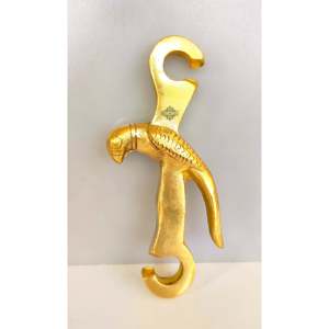 โซ่จูลาทองเหลืองพร้อมนกแก้วของตกแต่งบ้านแบบโค้งดั้งเดิม - Product Image 1