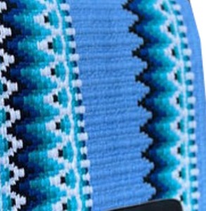Precio al por mayor Venta caliente ASHMIRA ECUESTRE Estilo occidental Multicolor Nueva Zelanda Lana Sillín Manta Caballo Ridding - Product Image 3