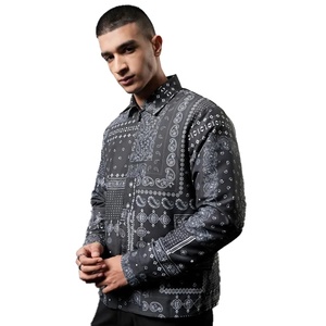 Haute qualité haut hiver blouson aviateur Collection décontracté grande taille imperméable respirant coton fermeture éclair Polyester tricoté veste - Product Image 2