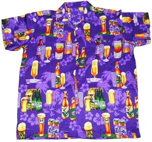 เสื้อเชิ้ตฮาวายสำหรับผู้ชาย,เสื้อเชิ้ตโพลีเอสเตอร์ OEM แขนสั้นใส่ได้พอดีเสื้อฮาวายสำหรับฤดูร้อนปี2023 - Product Image 1