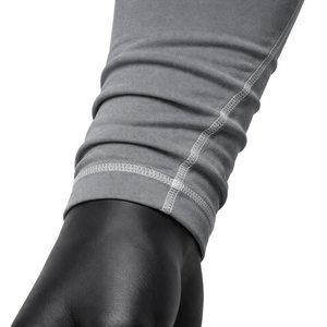 Camiseta de Compresión de Manga Larga Gris para Hombre, para Gimnasio, Entrenamiento Físico, de Alta Calidad, 100% Poliéster, Color Sólido - Product Image 6