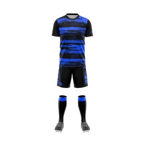 Premium Elite Teamwear Conjunto de uniforme de fútbol sublimado personalizado Equipo de fútbol personalizado Jersey y pantalones cortos Kit Ropa deportiva transpirable - Product Image 4