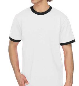 Camisas personalizadas para hombres y mujeres, camisetas unisex estilo personalizado algodón poliéster Ringer - Product Image 4