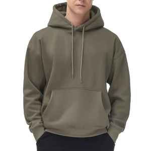 Sudaderas con Capucha Lisas Extra Grandes de Algodón de 500 GSM para Otoño e Invierno, Sudaderas con Capucha Unisex para Hombre - Product Image 6