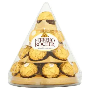 Ferrero Rocher düğün ahşap çikolata ekran standı