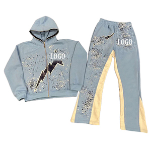 เสื้อฮู้ดใส่ได้ทั้งชายและหญิงชุดวอร์มสองชิ้นสำหรับ2025 - Product Image 6