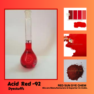 ผู้ผลิตและผู้ส่งออกสีอะซิดเรด 92 ฟล็อกซีน บี เรดซัน ไดย์เคม ผู้จัดจำหน่ายสีในอินเดีย - Product Image 2