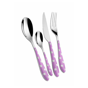 Vente en gros d'ensembles de couverts à manche en résine bleue comprenant des ensembles de couverts de table pratiques et durables pour les mariages - Product Image 2