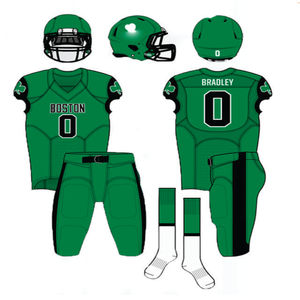 -- Ropa deportiva de color blanco y rojo Buena venta Servicio OEM Último estilo Nuevo 2024 Uniforme de fútbol americano al por mayor - Product Image 2