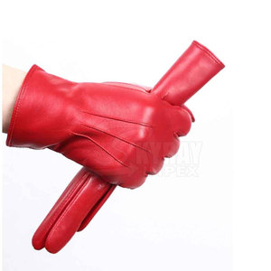 2024 cuir mode conduite Glover habillage gants en cuir à vendre plein doigt gants en cuir matériel - Product Image 1