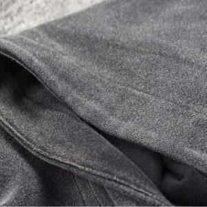 Sudadera con capucha de calle de alta calidad personalizada en blanco lavado ácido sol desteñido bolsillos desgastados sudaderas con capucha - Product Image 3