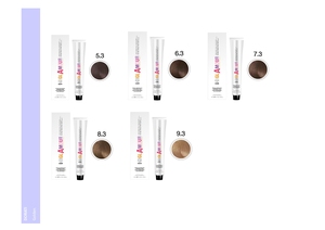 ครีมเปลี่ยนสีผม GLAMOUR PROFESSIONAL ระดับพรีเมียม ปราศจากแอมโมเนีย 100 มล. สำหรับทุกสภาพเส้นผม สีทองติดทนนาน ผสมน้ำมันอาร์แกนและวิตามิน - Product Image 2