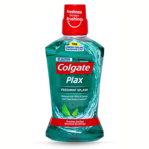 Compre en Línea el Enjuague Bucal Colgate Plax Peppermint Fresh de 60 ml, Enjuague Bucal Colgate Plax de 250 ml Verde - Product Image 5