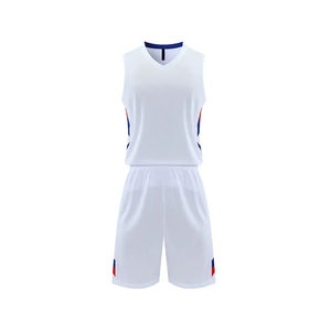 Tenues de basket-ball athlétiques pour jeunes hommes et femmes, imprimées par sublimation, réversibles, professionnelles, respirantes - Product Image 6