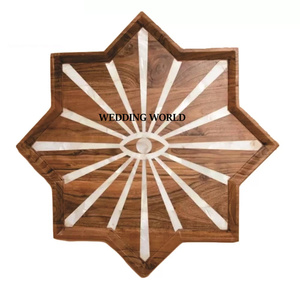 Hexagram Forme Nouveau Designer Chocolat Plateau À La Main Vente Chaude Maison & Wedding Ware En Gros De Luxe Nouveau Chocolat Plateau - Product Image 1