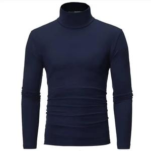 <b>Men's</b> Slim Fit <b>Thermal</b> <b>Underwear</b> Tops High Neck Long Sleeve T-shirt 100% Polyester Quick Dry for Winter and Autumn Thin Tights - Product Image 2