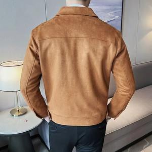 Vestes en cuir véritable pour hommes élégantes, imperméables et réversibles, manches longues, couleur/logo personnalisés, prix bas, prêtes pour l'hiver - Product Image 6