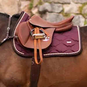 Almohadilla de sillín de algodón completo y suave para equitación ecuestre, logotipo personalizado, almohadillas para SILLÍN de caballo ecuestre - Product Image 2