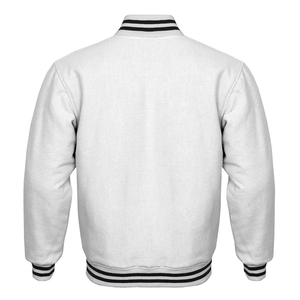 Veste de baseball varsity pour homme de bonne qualité, légère, en toile, à séchage rapide, respirante, écologique, avec patchwork et broderie - Product Image 5