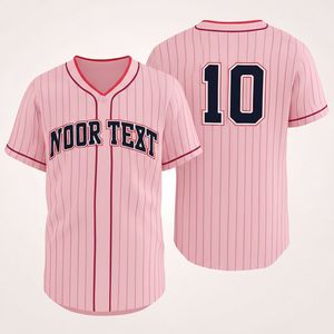 Maillot de Baseball Softball personnalisé pour jeunes Chemise Nom Logo Doux Vêtements de sport confortables pour les fans de joueurs de Baseball Softball - Product Image 5
