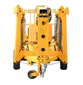 Chariot élévateur robuste à flèche télescopique de 60 pieds, 4 roues motrices avec pneus tout-terrain et capacité de charge maximale de la plateforme de 250 kg - Product Image 3