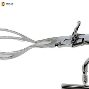 Nouvelle pince obstétricale 38cm en acier gynécologie manuel en acier inoxydable pince utérine pince Suture Kit Medic Instrument - Product Image 6