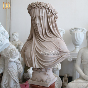 <span class=keywords><strong>Sculpture</strong></span> <span class=keywords><strong>de</strong></span> buste <span class=keywords><strong>de</strong></span> dame voilée en <span class=keywords><strong>marbre</strong></span> personnalisée pour la décoration <span class=keywords><strong>de</strong></span> maison et <span class=keywords><strong>de</strong></span> jardin <span class=keywords><strong>de</strong></span> luxe - Product Image 6