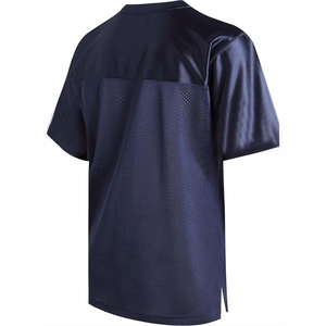 Camisetas de fútbol americano deportivas Unisex de alta calidad Uniforme de manga corta de malla transpirable de talla grande - Product Image 2