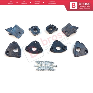 Support de fixation de phare BHL526+BHL527, kit de réparation avec languettes, côté gauche et droit, pour Caddy MK3 2K 2C Touran MK1 1T3 2010-2015 2K59982 - Product Image 4