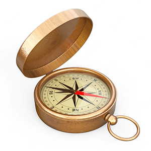 Trendy Decoration Nautical Compass Smooth Etched Retro Style Hot Sales Vintage Pirate <b>Coin</b> Solid Brass Outdoor Gadgets - Product Image 6