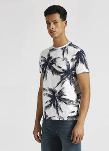 Camiseta Unisex de algodón 100% de alta calidad con estampado de pantalla personalizado 400 Gsm Pro Club gráfico de peso pesado de gran tamaño para hombres - Product Image 4