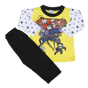 Traje de 2 Piezas de Manga Larga para Niños - Amarillo - Product Image 5