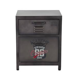 Tables de chevet en bois classiques et modernes faites à la main, meubles en fer à 1 porte de conception sculptée pour chambre à coucher, Offre Spéciale d'hôtel pour vivre - Product Image 1